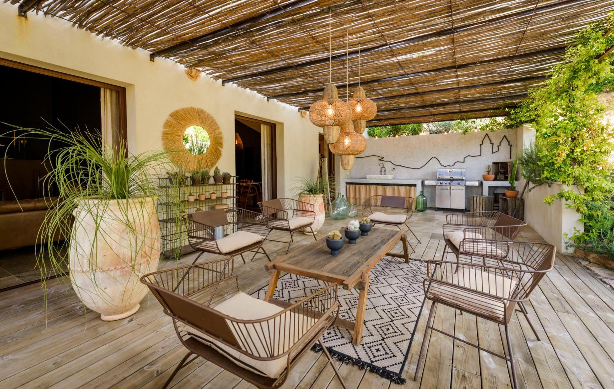 Terre de Maquis, maison d'hôtes vue mer Corse Sari-D'orcino Extérieur photo