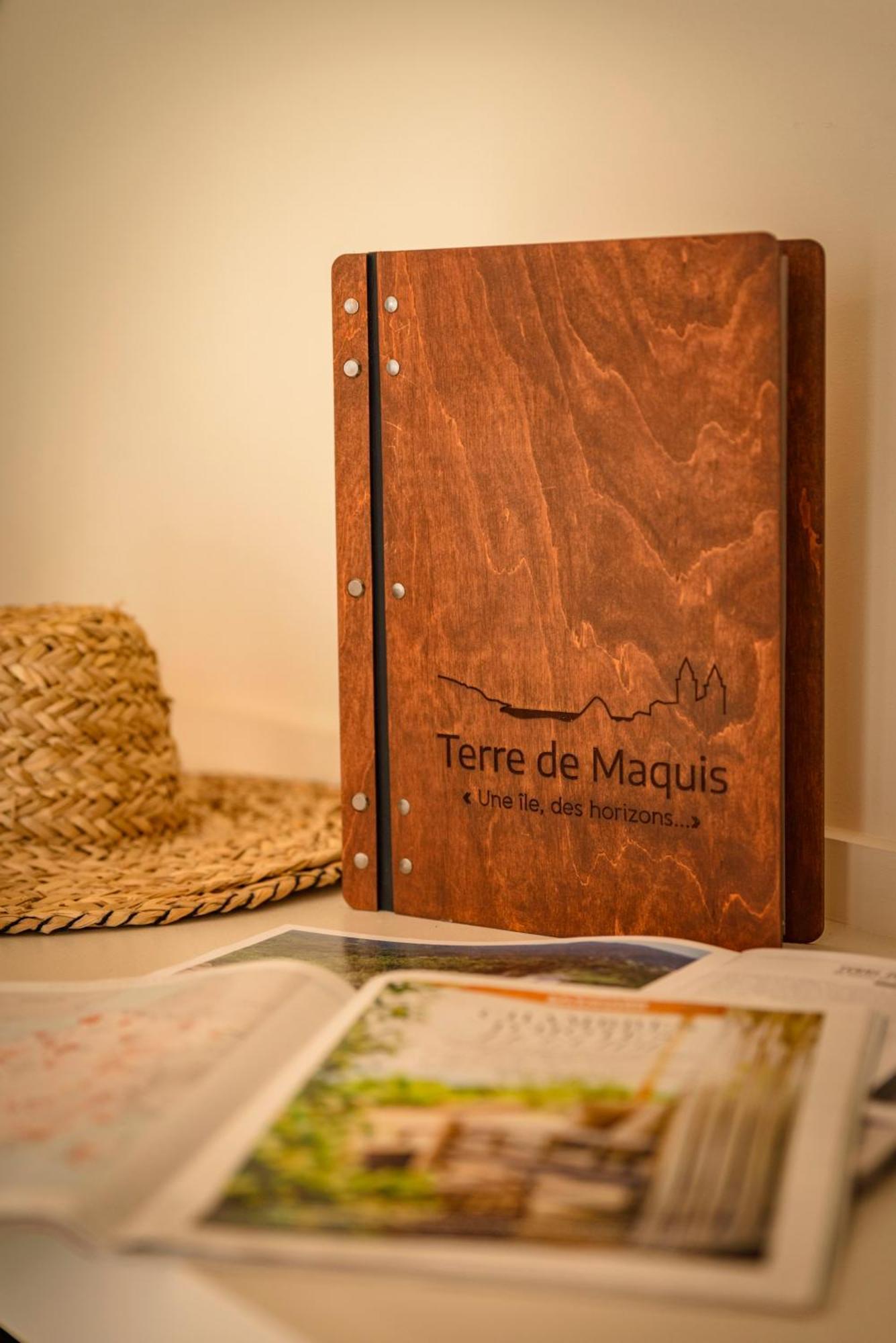 Terre de Maquis, maison d'hôtes vue mer Corse Sari-D'orcino Extérieur photo