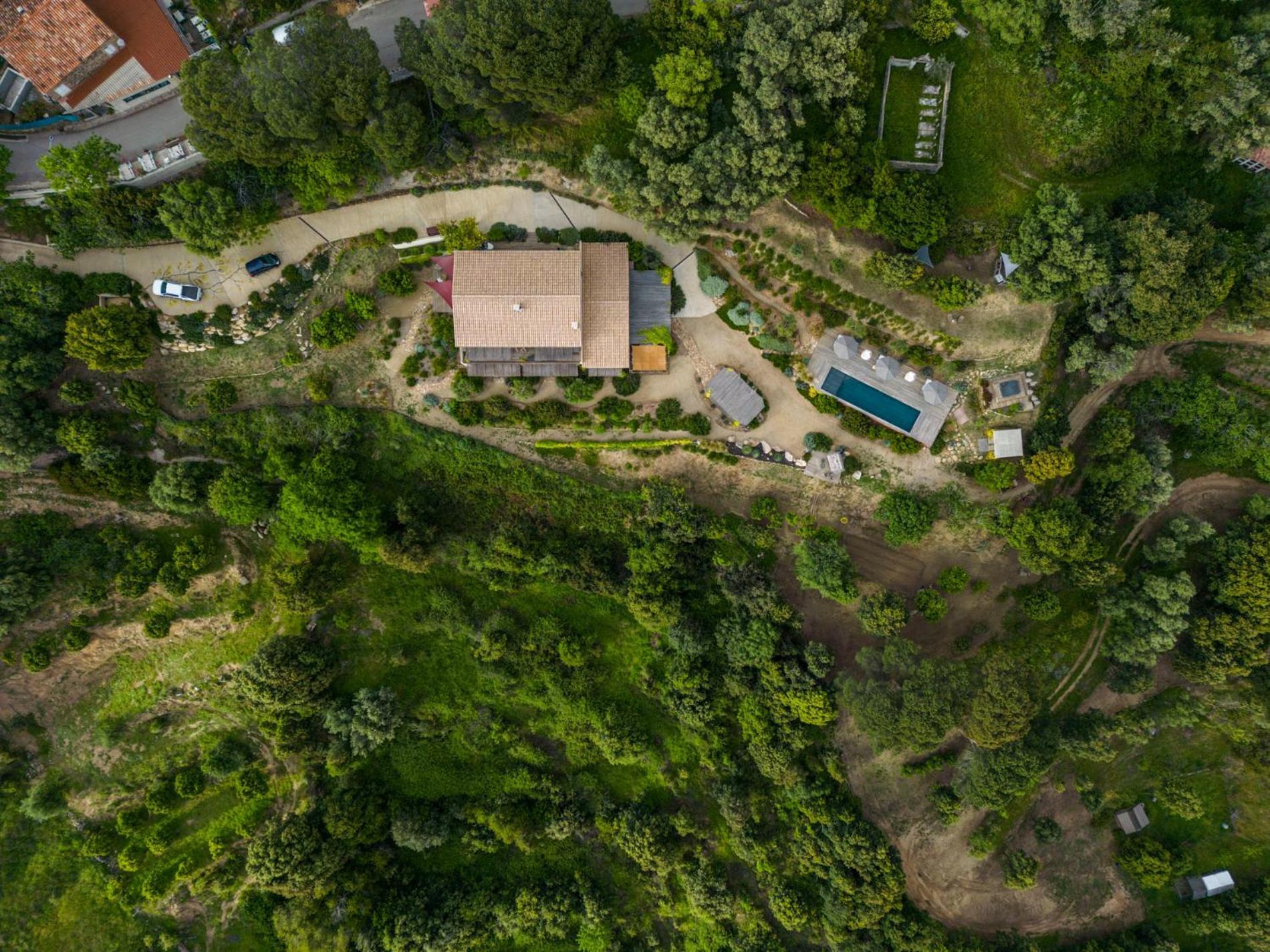 Terre de Maquis, maison d'hôtes vue mer Corse Sari-D'orcino Extérieur photo